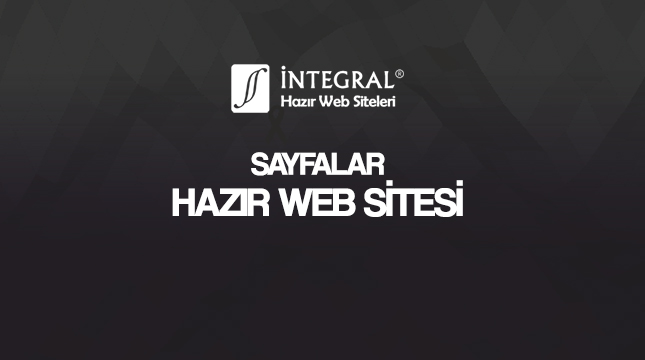 hazir-web-sitesi - İntegral Bilişim olarak hazır web siteleri tasarlıyoruz.